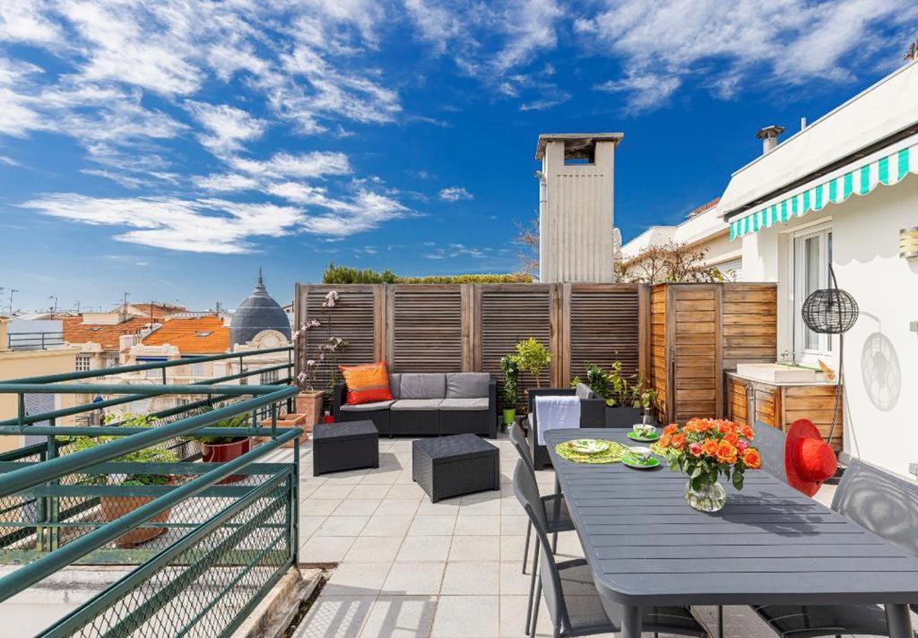 Deux Pieces Terrasse Sous Les Etoiles * Nice